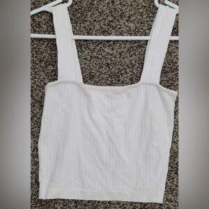 White Sleeveless Women's Top